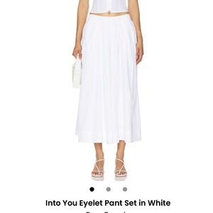 Free People | Into You Eyelet Set | Pants only
